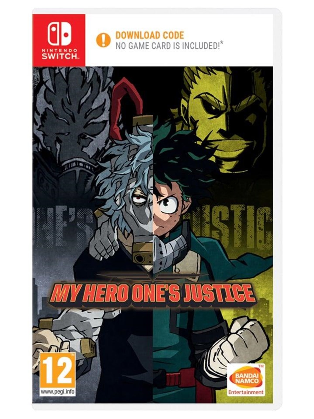 My Hero One's Justice (Code in a Box) - Nintendo Switch - Fighting - PEGI 12