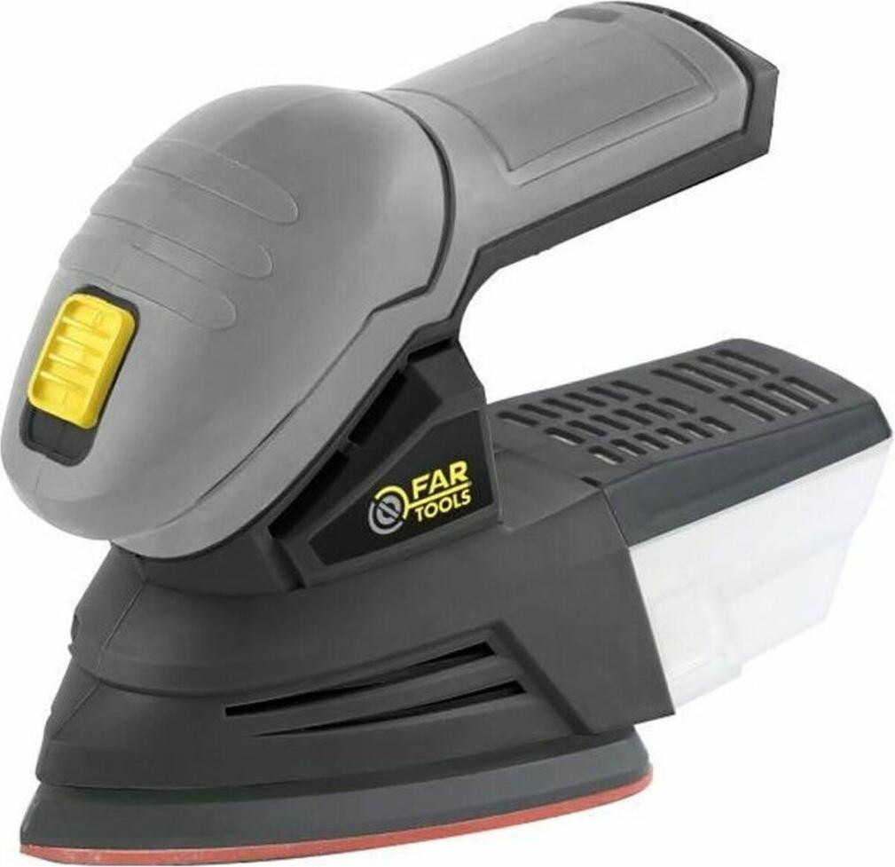 FARTOOLS X-Fit Delta Accu Excentrische Schuurmachine - 18 V - Li-ion