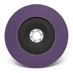 3M Fächerschleifscheibe 769F, 115 mm, 22,23 mm, P80+, konisch