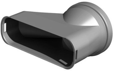Wolf CWL Excellent Luftverteiler 2577600 Adapter Flachkanal 50 x 140
