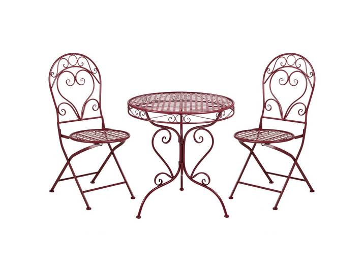 BISTRO-SET Rot Albinia