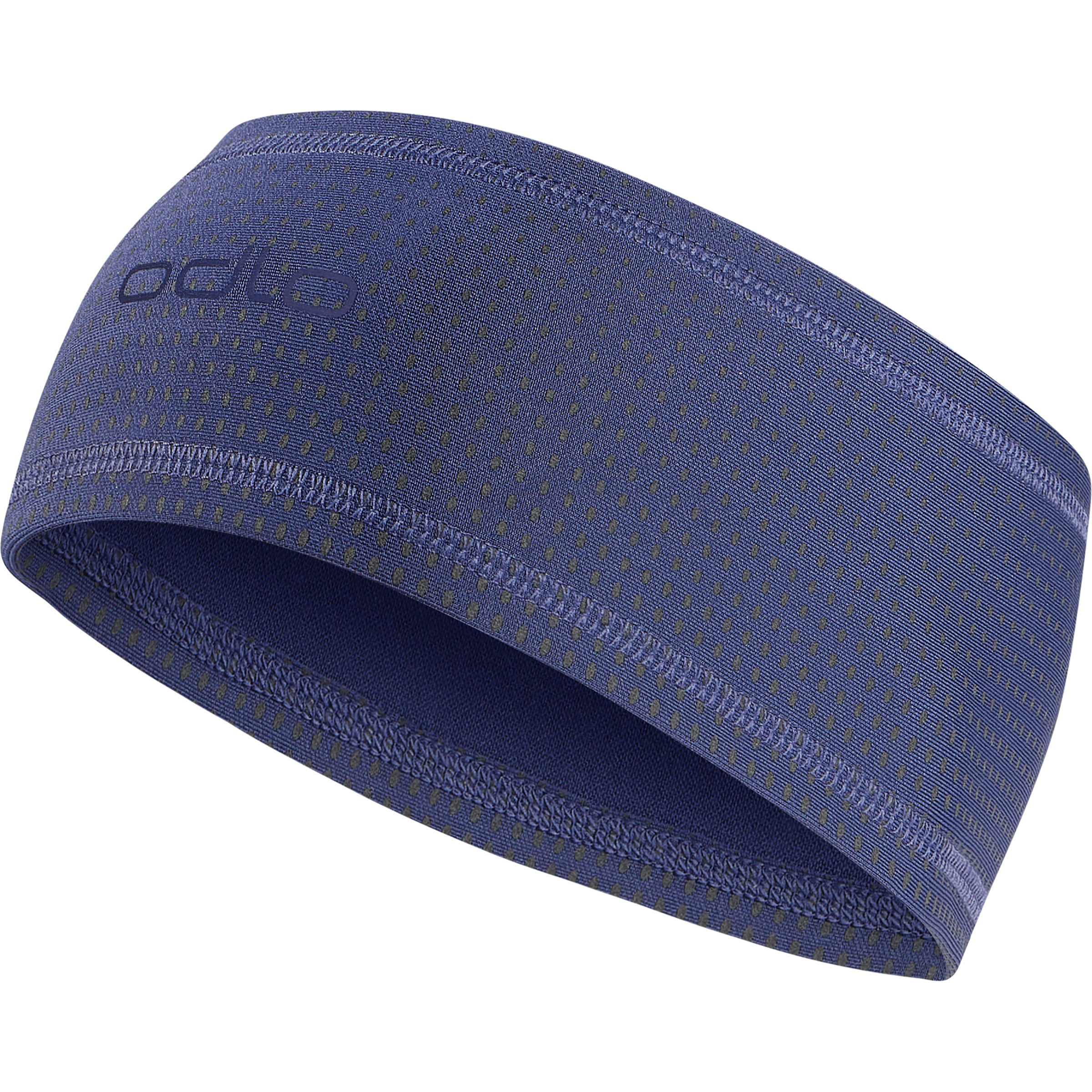 Odlo Polyknit Warm Reflective Stirnbänder blau Trekking Elastisch