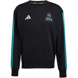 adidas Mercedes - AMG Petronas Formel 1 Team DNA Sweatshirt Herren KE8166 - black/semi mint rush M