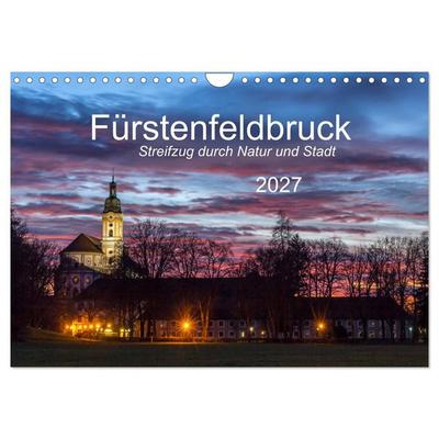 Fürstenfeldbruck - Streifzug durch Natur und Stadt (Wandkalender 2027 DIN A4 quer), CALVENDO Monatskalender