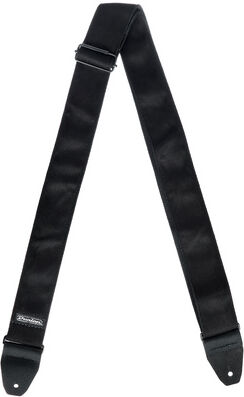 Dunlop Jacquard Strap Plain Black Plain Black