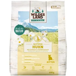 WILDES LAND Katze Huhn Huhn 400g