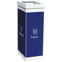 Paperflow Mülltrennsystem für Papier 60 L Weiβ