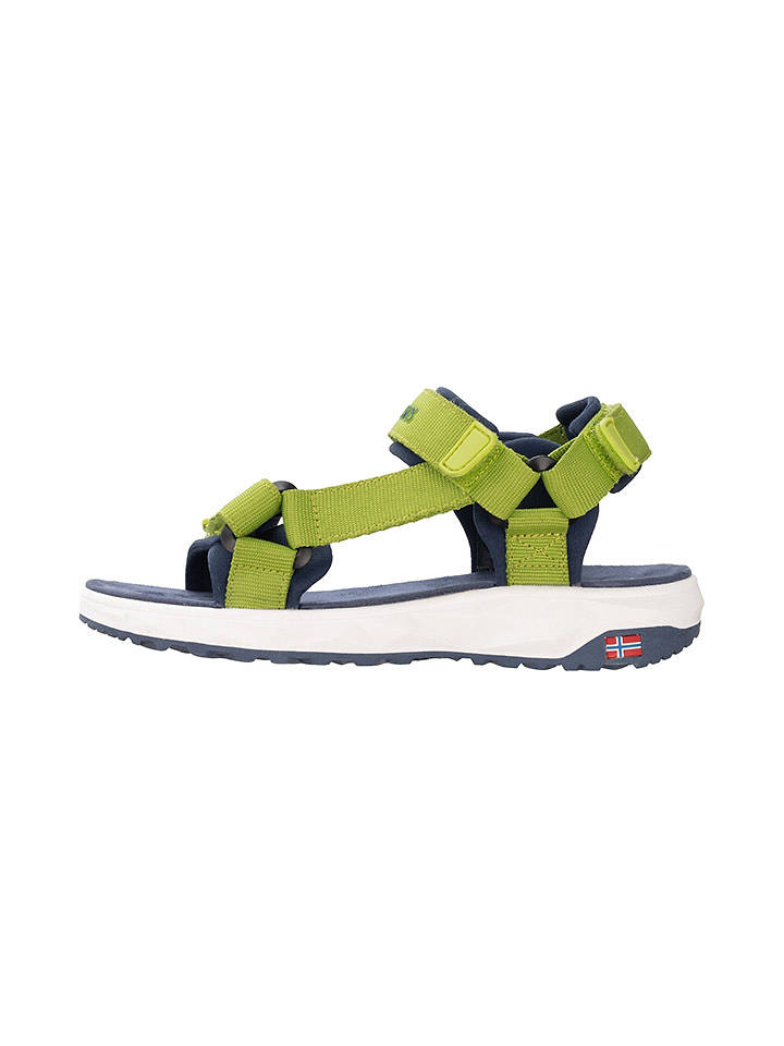Trollkids Sandalen "Lysefjord" in Grün - 28