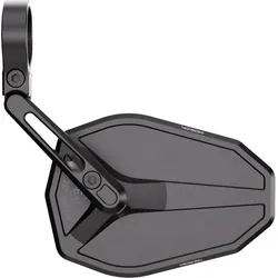 HIGHSIDER pro Lenkerendenspiegel Victory-Slim Schwarz Kurz (1Stck.)