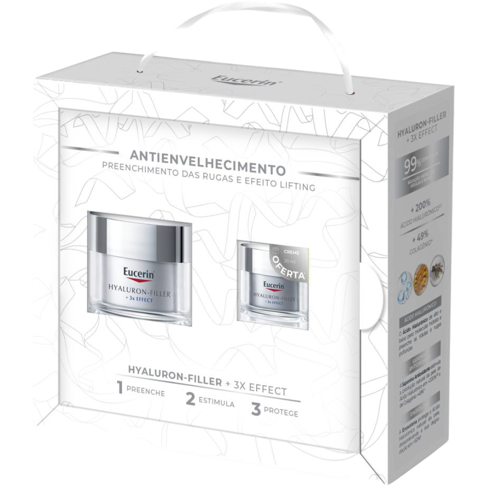 Eucerin Hyaluron-Filler 3x Efecto Crema de Día SPF30 Caducidad: 2027-02-28