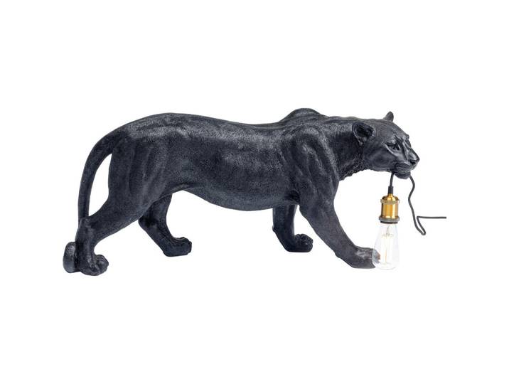 Kare-Design Stehleuchte, Schwarz, Kunststoff, Tier, Tierform, 27x39.5x84.5 cm, Lampen & Leuchten, Innenbeleuchtung, Stehlampen, Stehlampen