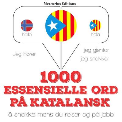 1000 essensielle ord på katalansk - JM Gardner, Audio, 9782821125971