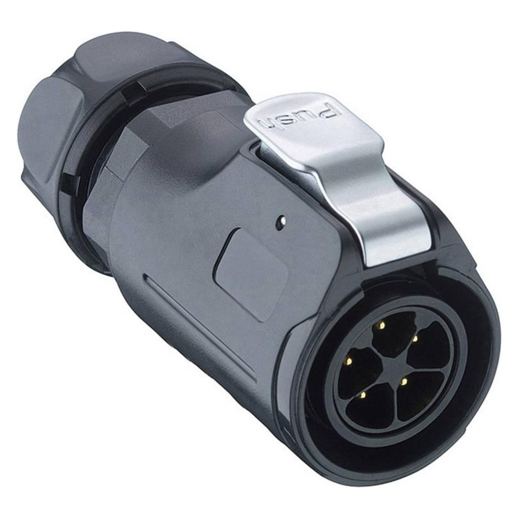 Lumberg 0252 02 Rundsteckverbinder Stecker, gerade Gesamtpolzahl: 2 1 St. (0252 02)