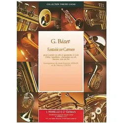 Bizet-Arban/Caens Fantaisie Sur Carmen Cornet Sib/Quintette A Vent(Ption Et Parties), Schulbücher von Georges Bizet