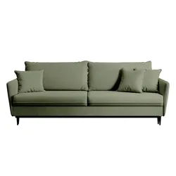 Selsey Einzelsofa mit Schlaffunktion Volio ¦ grün ¦ Maße (cm): B: 221 H: 90