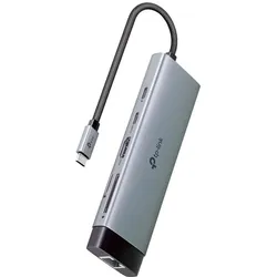 TP-Link UH9120C (USB-C, 9 Ports), Dockingstation + USB Hub, Grau