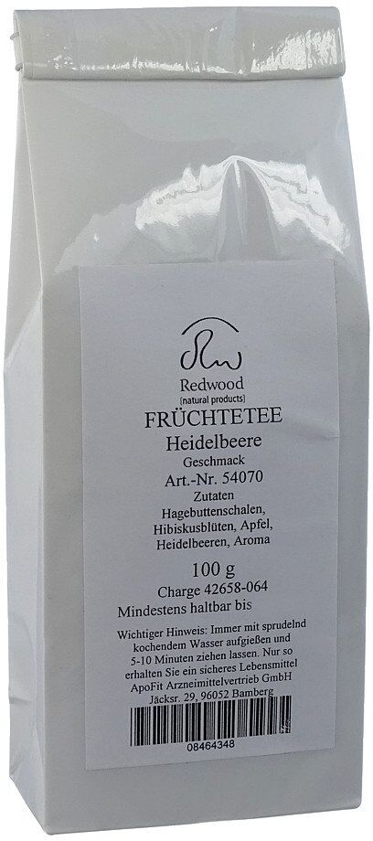 ApoFit Heidelbeer Früchtetee aromatisiert