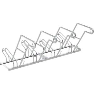 RR-Solutions Fahrradständer R26W, Bodenmontage / freistehend, Einstellparker, Breite 200cm, für 4 Fahrräder