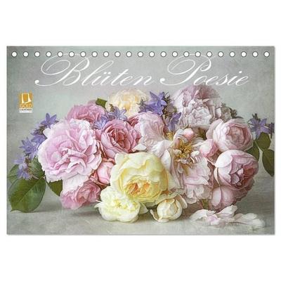 Blüten Poesie (Tischkalender 2027 DIN A5 quer), CALVENDO Monatskalender