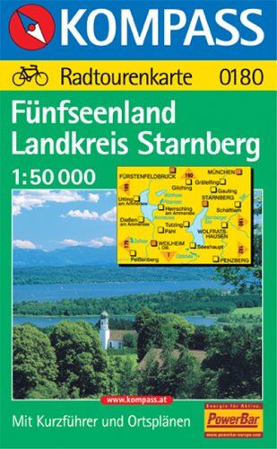 Kompass Karten, Fünfseenland Landkreis Starnberg - Preis vom 30.09.2026 09:01:18 h