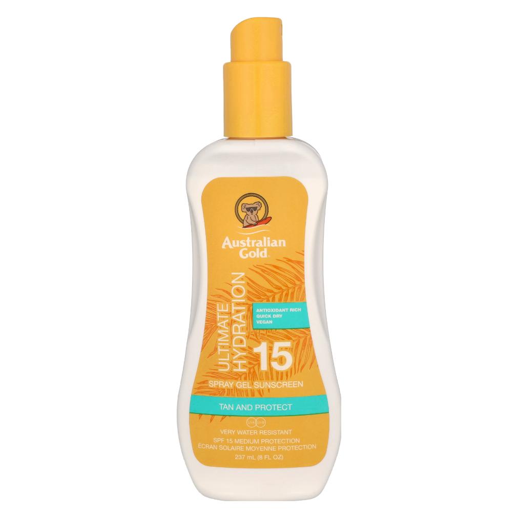 Australian Gold Spray Gel Clear (SPF 15, 237 ml) (111124)