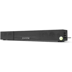 Empire SOUNDBAR 2.1 SB-200PRO ECO 200W CON SUBWOOWER INTEGRATO (200 W, 2.1 Kanal), Soundbar, Schwarz