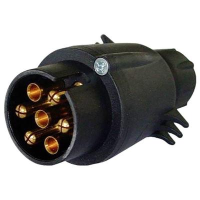 IWH 010206 Anhänger Stecker [Steckdose 7polig - Stecker 7polig] Kunststoff