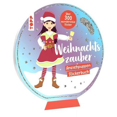 Stickerbuch: Anziehpuppen zum Stickern. Weihnachten, Taschenbuch von Corinna Arauner, Frechverlag GmbH, 978-3-7358-9187-7