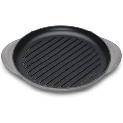 Le Creuset, Grillplatte, Grillplatte rund 25 cm Flint