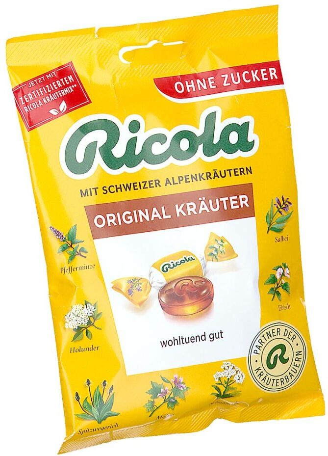 Ricola ohne Zucker Kräuter Bonbons