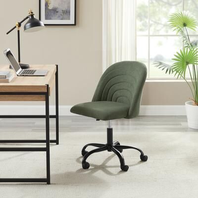 Linon Home Decor Linon Skyla Adjustable Height Swivel Office Chair