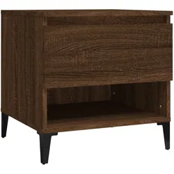 Décoshop26 - Beistelltisch Konsolentisch 50 x 46 x 50 cm braunes Holzwerkstoff DEC032407