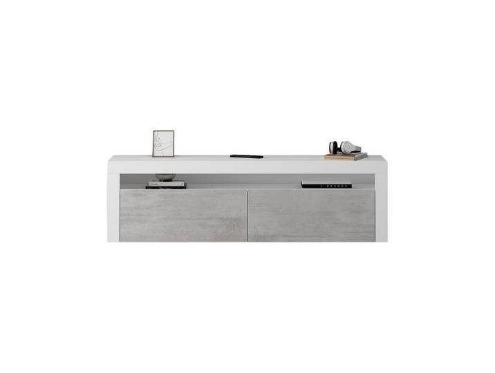 Mai & Mai Lowboard TV-Board Fernsehschrank Hängend Fernsehtisch Holz 160x40x46cm