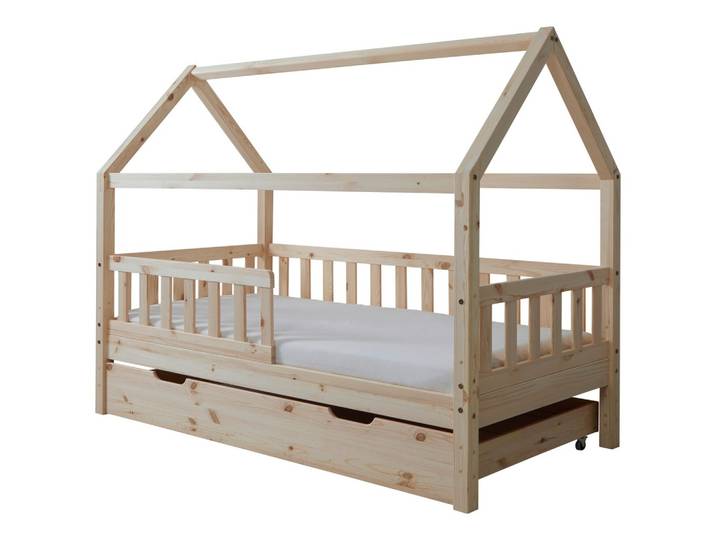 Hausbett Kay ca.80x160 cm Kiefer Natur