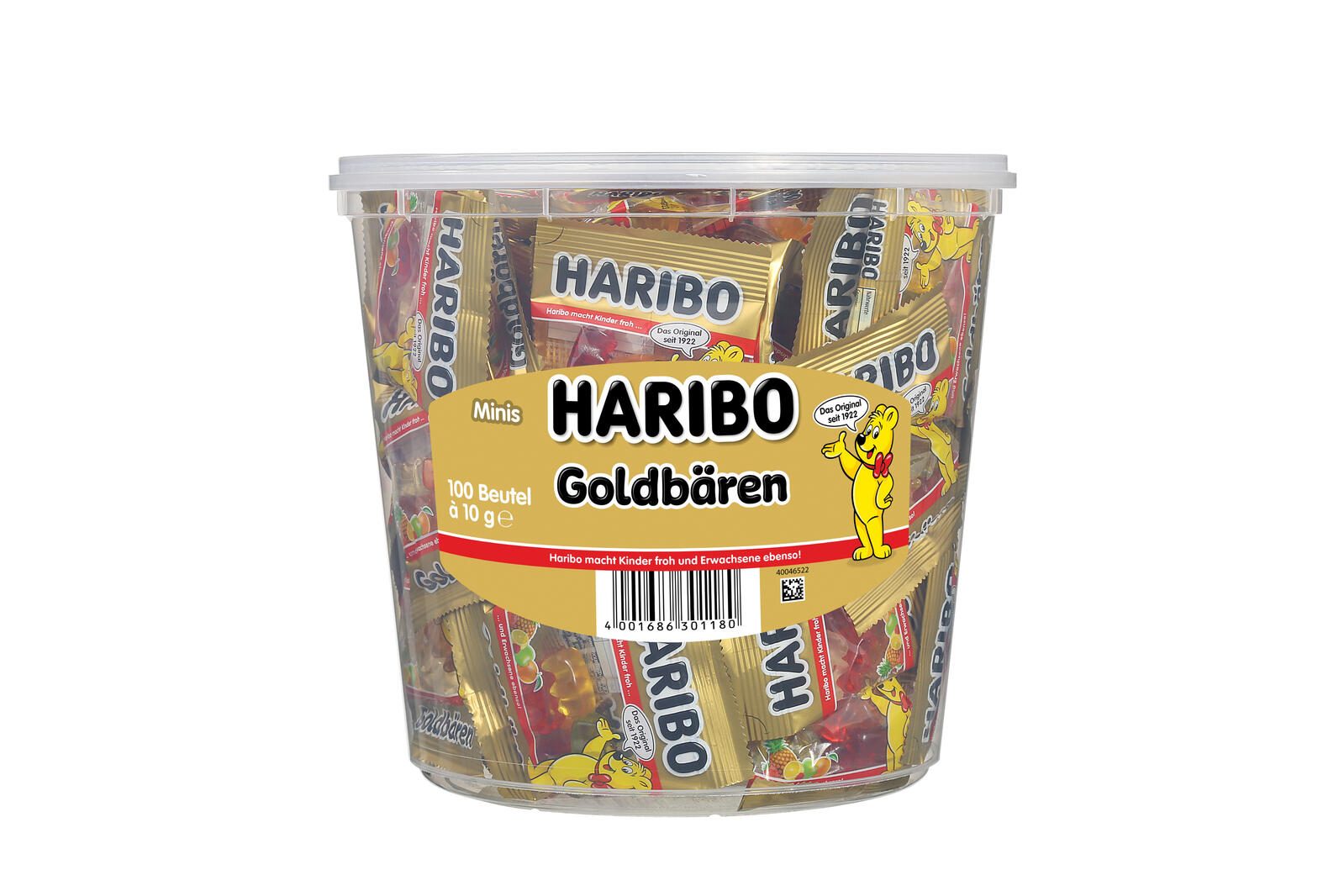 HARIBO Goldbären Minibeutel Fruchtgummi 10002070