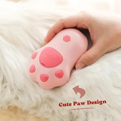 Uplift Picks Self Grooming Cat Corner Scratcher Massage Comb With Catnip pet Steam Brush (pink)