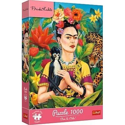 1000 - Trefl Premium Plus - Frida Kahlo: Porträt im Dschungel
