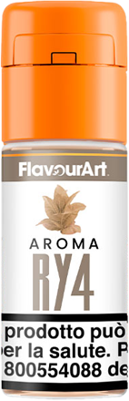 Flavourart Ry4 Original Aroma Concentrato 10ml Tabacco Caramello Vaniglia
