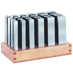 Amf, Zubehör Maschine, Parallelunterlagensatz Nr. 6348SP Inhalt 24 Paar Grösse 150 Superpräzision Länge 150 mm