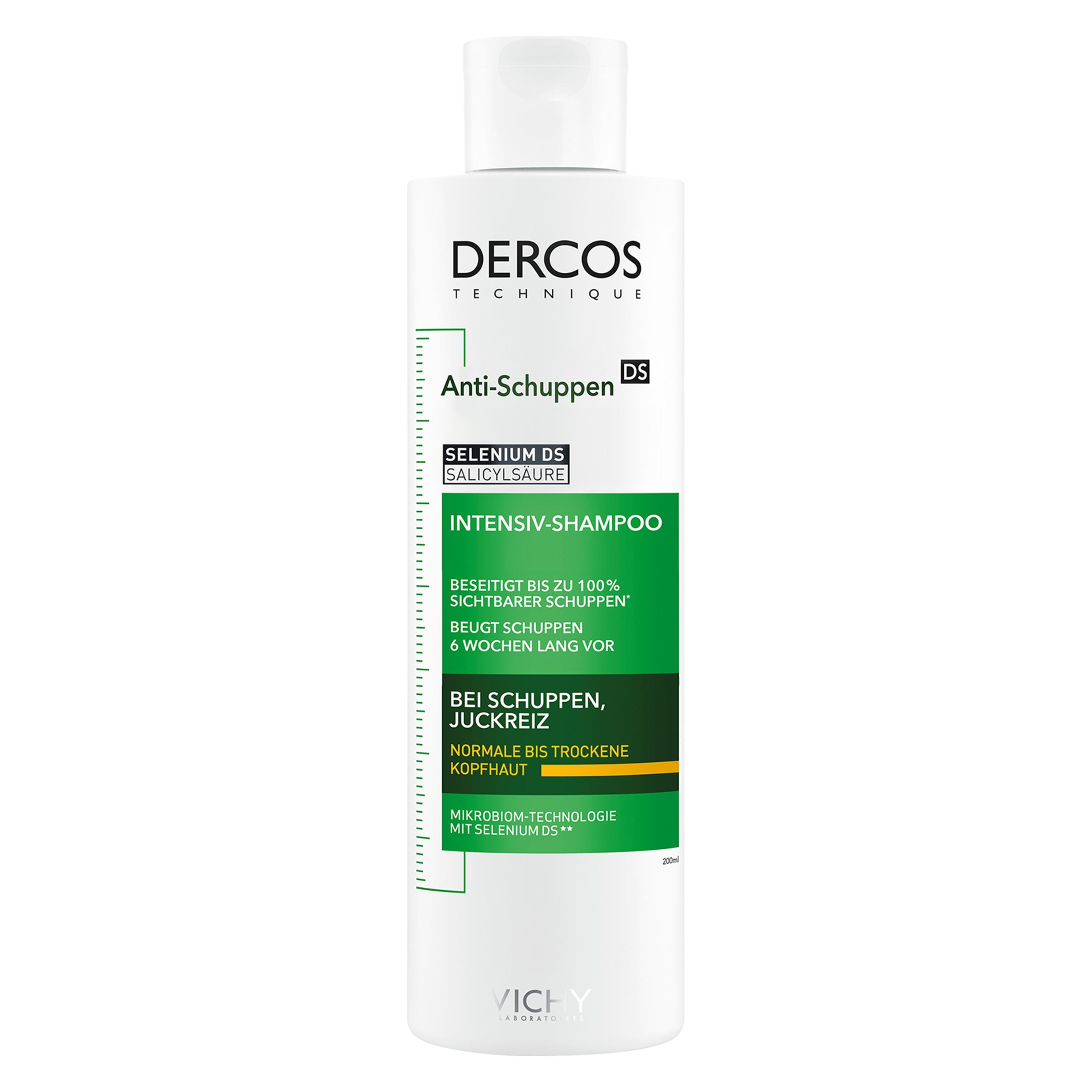 Vichy Dercos Anti-Schuppen Shampoo trockene Kopfhaut (Flüssiges Shampoo, 200 ml) (M0363022)