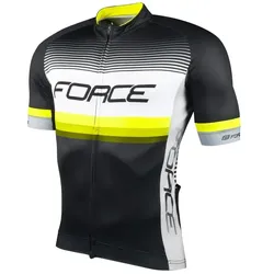 Force Drive Herren Trikot Kragen schwarz Gr. XS
