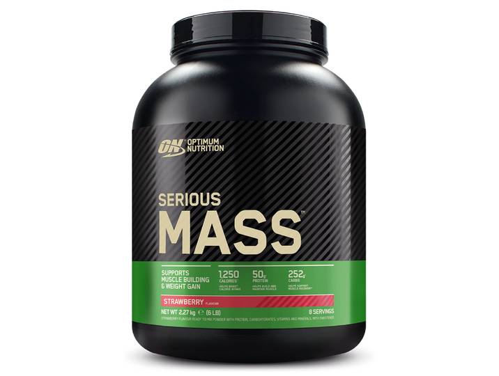 Optimum Nutrition Serious Mass 2721 g Strawberry