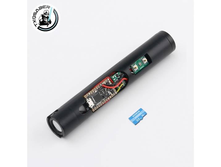 Kit de sonorisation Proffie Neo Pixel TXQSABER pour sabre laser, avec bande LED personnalisée, blaster et cœur électronique pour jouets DIY