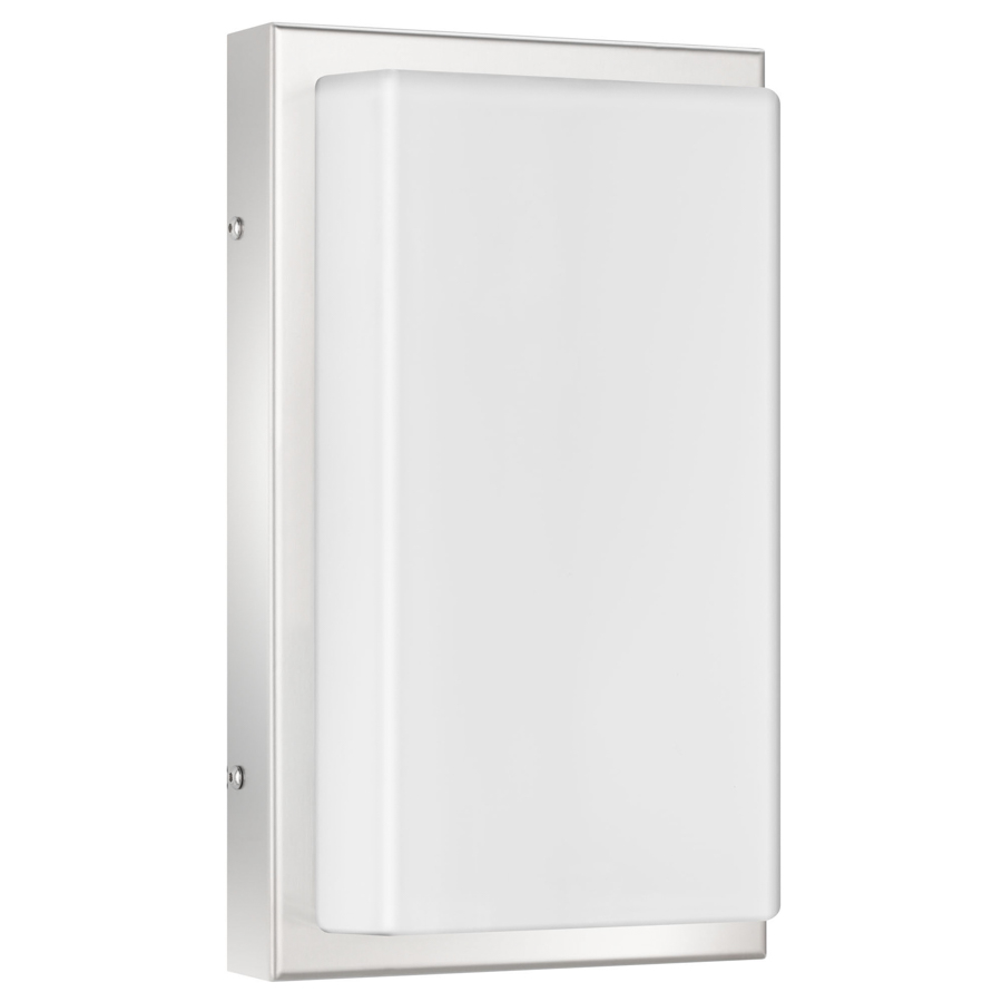 LCD LED-Wandaußenleuchte mit Sensor 29x17cm Edelstahl 048LEDSEN 8033239437776