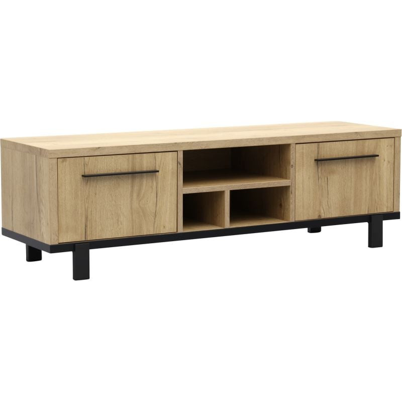 Modern Tv-meubel Wilson 165 cm met soft-close lades van Budget Home Store