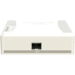 MikroTik RouterBOARD RB260GSP - Switch - verwaltet - 1 x 10/100/1000 + 4 x 10/100/1000 (PoE) + 1... (6 Ports), Netzwerk Switch, Weiss