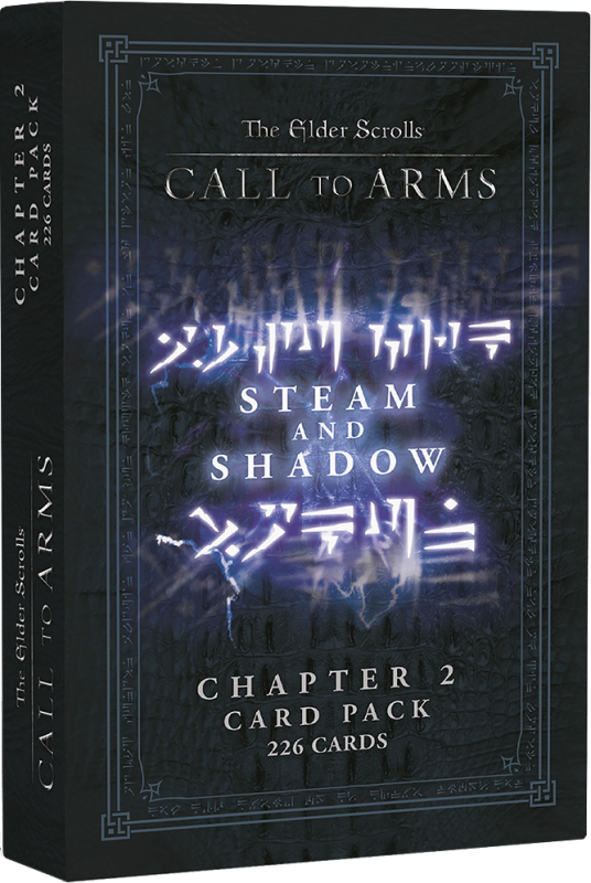 The Elder Scrolls: Call to Arms - Steam ; Shadow Chapter 2 Card Pack by Modiphius Entertainment - Card Game Expansion