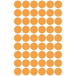 AVERY Zweckform Klebepunkte Ø 12,0 mm leuchtorange