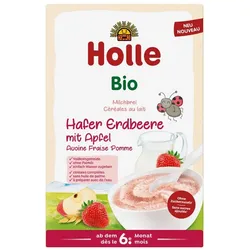 Bio Milchbrei - Hafer Erdbeere mit Apfel 250g