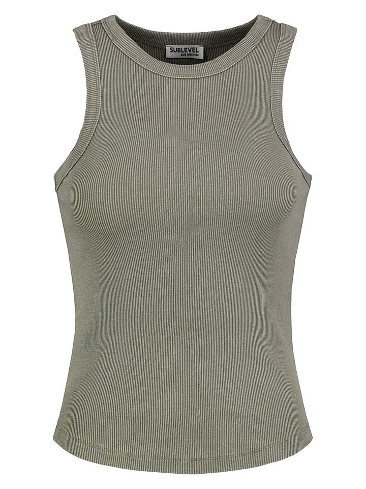Sublevel Top in Khaki - XS